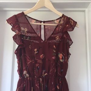 A&F Midi floral dress